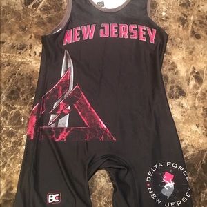 New Jersey Delta Force Wrestling Singlet